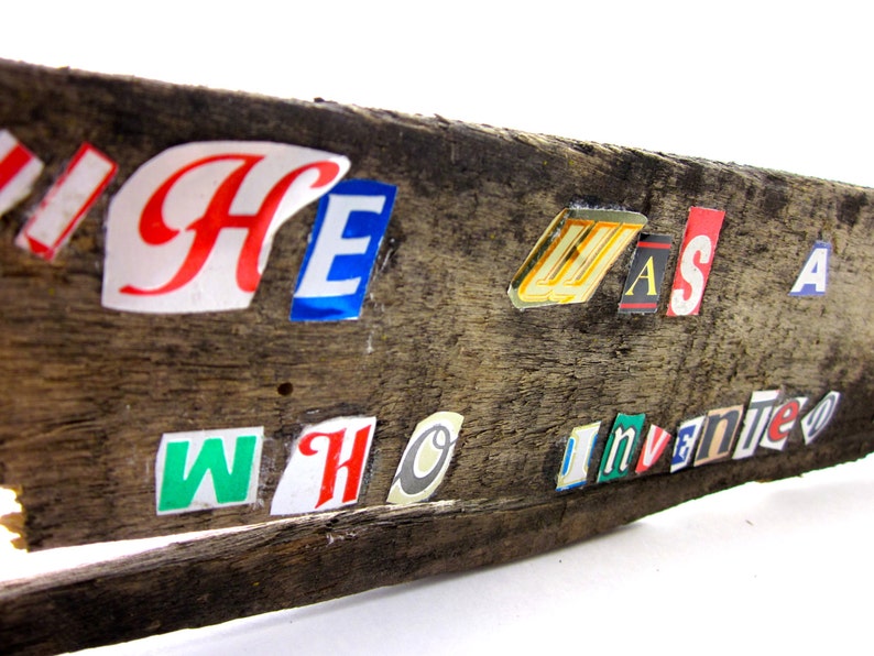 Plato Beer Quote Vintage Beer Can Text Collage Etsy