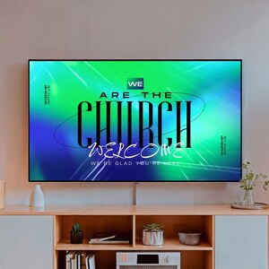 Church Announcement Slides Canva Template Bundle Editable Pre Service Slides Modern Gradients Church Welcome Program Livestream Presentation image 8