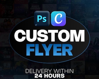 I Will Create A Custom Flyer Design Service For Your Business-Like Church Flyer-Business-Party or Event And More-Professional Graphic Design