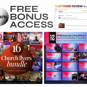 Church Announcement Slides Canva Template Bundle Editable Pre Service Slides Modern Gradients Church Welcome Program Livestream Presentation image 5