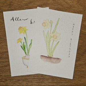 Tarjetas, tarjetas de cumpleaños, tarjetas de felicitación, flores de nacimiento.