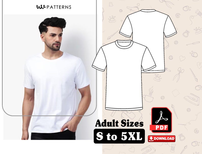 Men Shirt Sewing Pattern