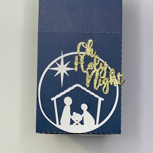Nativity, Oh Holy Night, Milk Carton, Milk Jug, Paper Craft, Gift, Christmas, SVG, Cut File