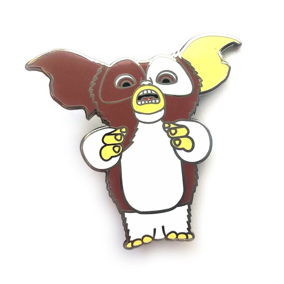 Gremlins Gizmo The Mogwai Scared 1 5 Inch Hat Jacket Lapel Pin Etsy