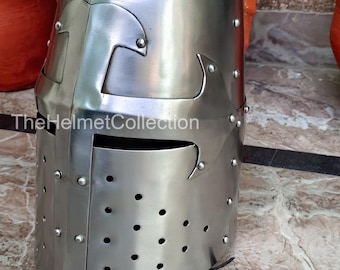 Medieval Armor Crusader Knight Templar Helmet  Armor, Cosplay Gift