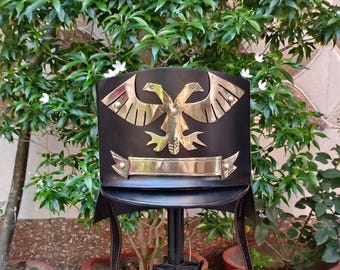 Medieval Death Korps | Larp and Cosplay Helmet for Death Korps |of Krieg | Black Helmet