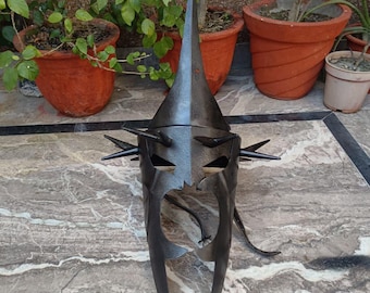 Witch-king Nazgûl Helmet | Ringwraith Black Medieval Movie Costume |Replica – King of Angmar Fantasy Gift