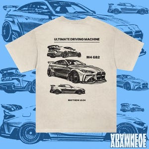 M4 G82 T-Shirt, Ultimate Driving Machine Tee