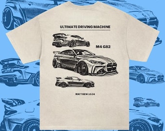 M4 G82 T-Shirt, Ultimate Driving Machine Tee
