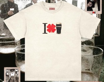 I Love Guinness T-Shirt, Vintage Beer Tee
