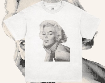 Marilyn Monroe T-shirt, Vintage Graphic Tee,Hollywood Icon Shirt, Gift for her, Mothers Day Gift, 50s Aesthetic, Heavy Weight Unisex Shirt
