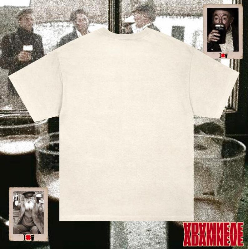 I Love Guinness T-Shirt, Vintage Beer Tee image 4