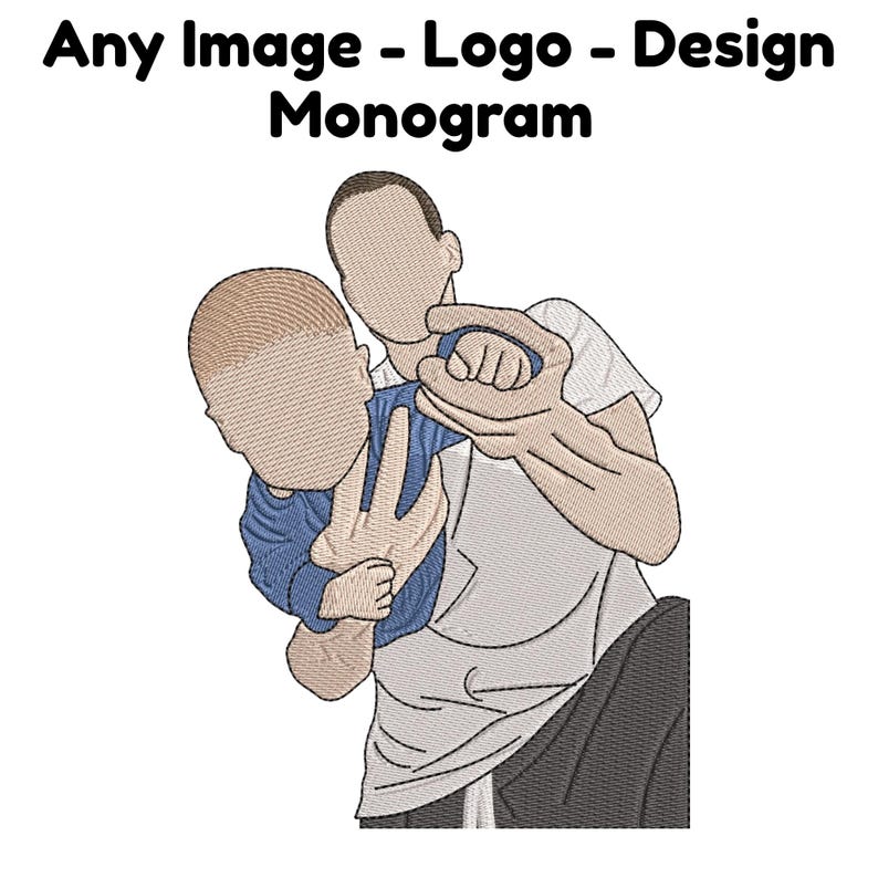 Custom Embroidery, Image Digitizing Embroidery, personalized gift, Anime Embroidery, Digitizing Service, Embroidery, PES Files, DST Files image 9