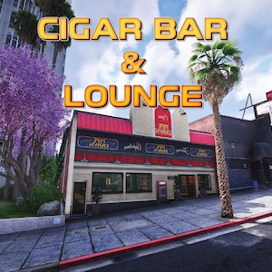 FiveM/ Bar de puros y salón / MLO/ Alta calidad/ Modificado/ Optimizado
