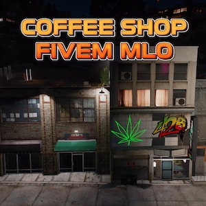 FiveM| Coffee Shop| MLO| High Quality| Mod| Optimized