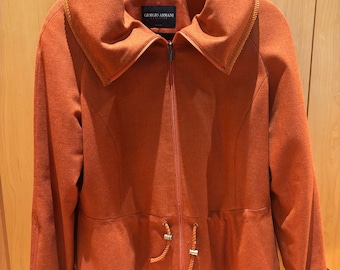 Armani Classico Vintage Orange Jacket - Etsy