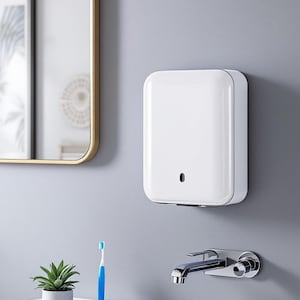 Automatischer Zahnpastaspender zur Wandmontage | Wasserdicht, kein Bohren erforderlich, Bürstenhalter