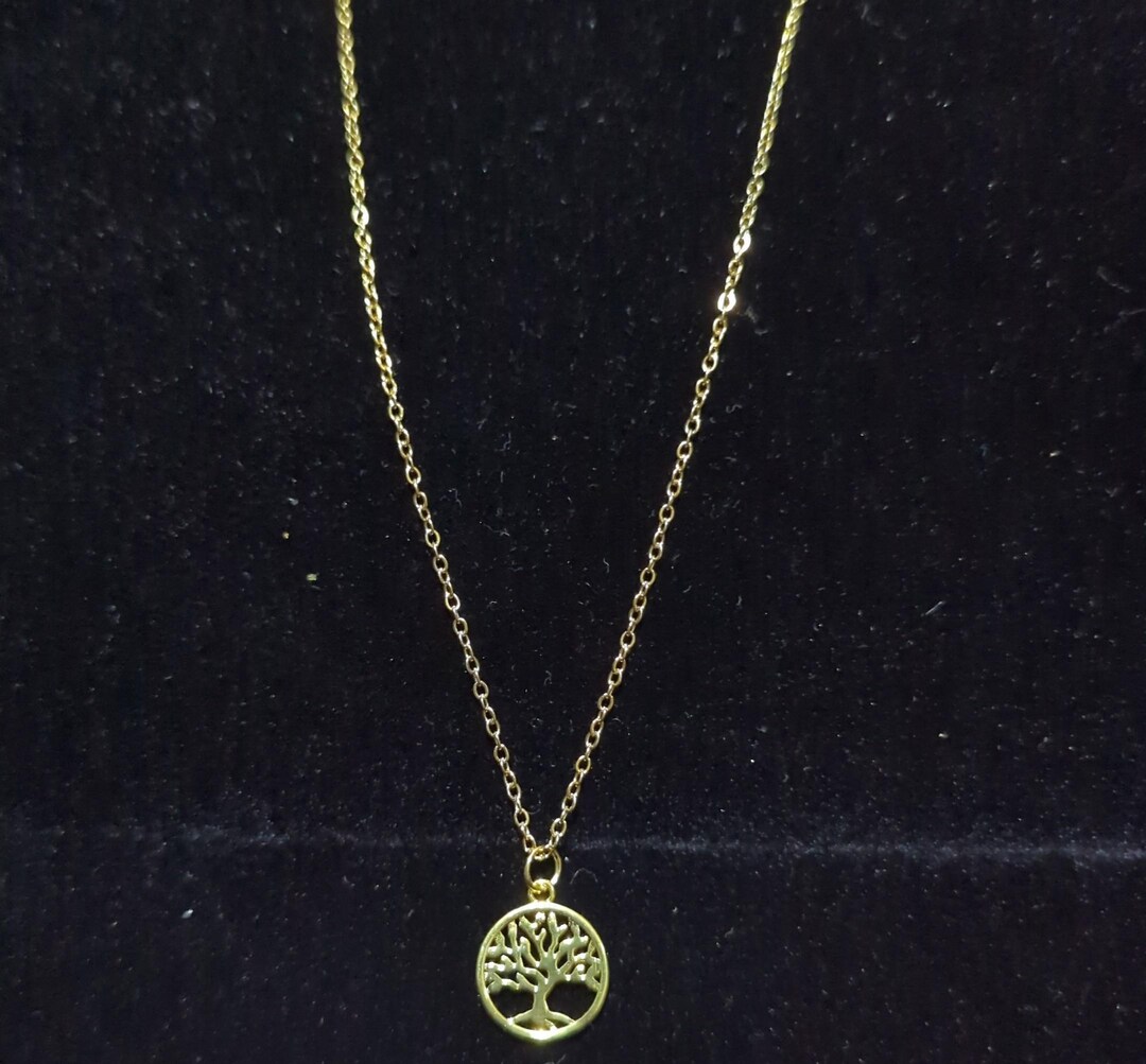 18K Gold Tree of Life - Etsy