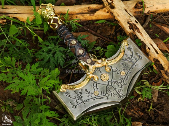 Vikings Hammer, God of War Thor Hammer, God of War Ragnarok, God of War Hammer, God of War Christmas Gift, Gift for him