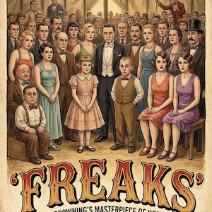 Freaks (1932) La impactante obra maestra de Tod Browning