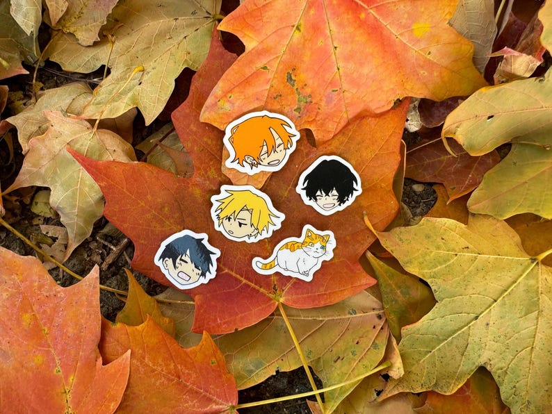Sasamiya Chibi Sticker Set - Etsy