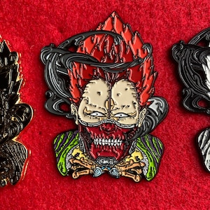 Mushroom Dude Soft Enamel Pin