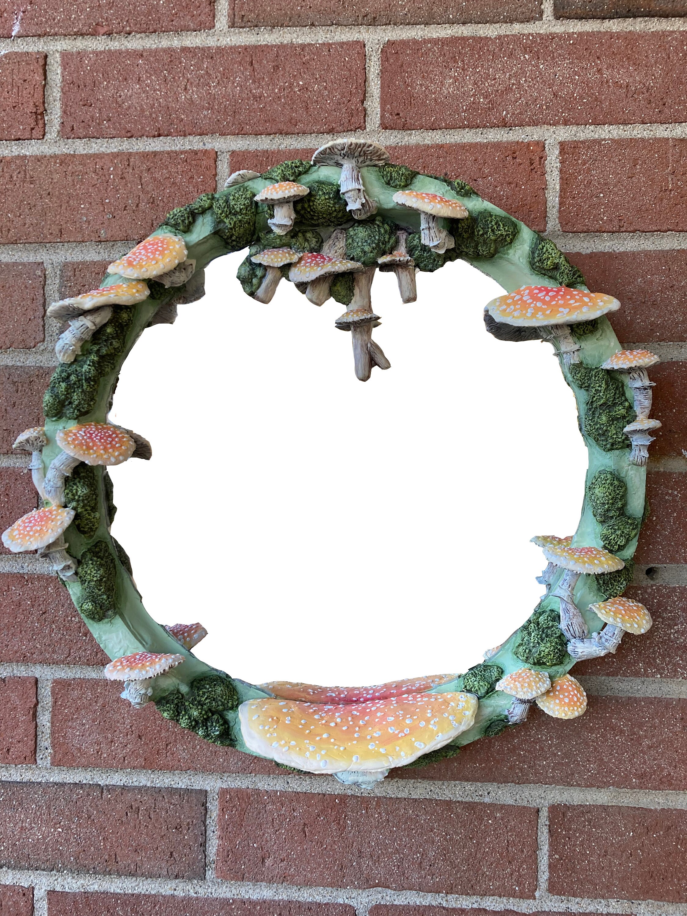 Cottagecore Mushroom Mirror Sunset Amanita - Etsy