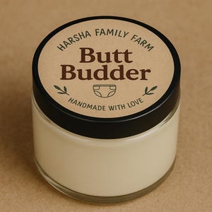 Butt Budder- diaper rash cream