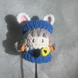 Judy Hopps Zootopia mini crochet doll