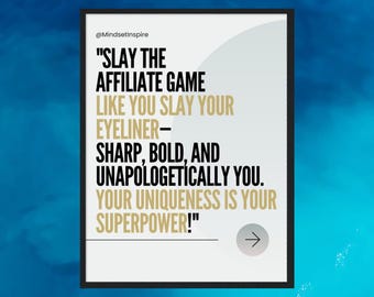 Citazione motivazionale divertente - Stampa digitale - Cornice per poster da appendere - Citazione LGBTQ+ - 12x16 pollici su carta semilucida - Cornice in legno nero liscio - Decorazione da parete