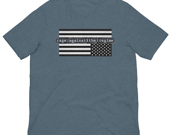 Upside-Down American Flag Protest Tee | 4th of July Shirt | USA 250th Anniversary Shirt