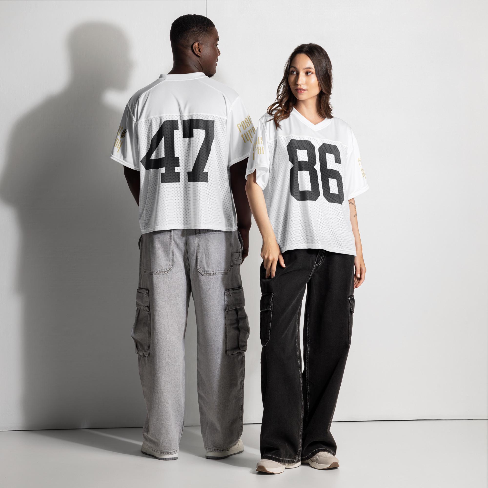 8647 Boxy Football Jersey | Anti Trump Political Statement