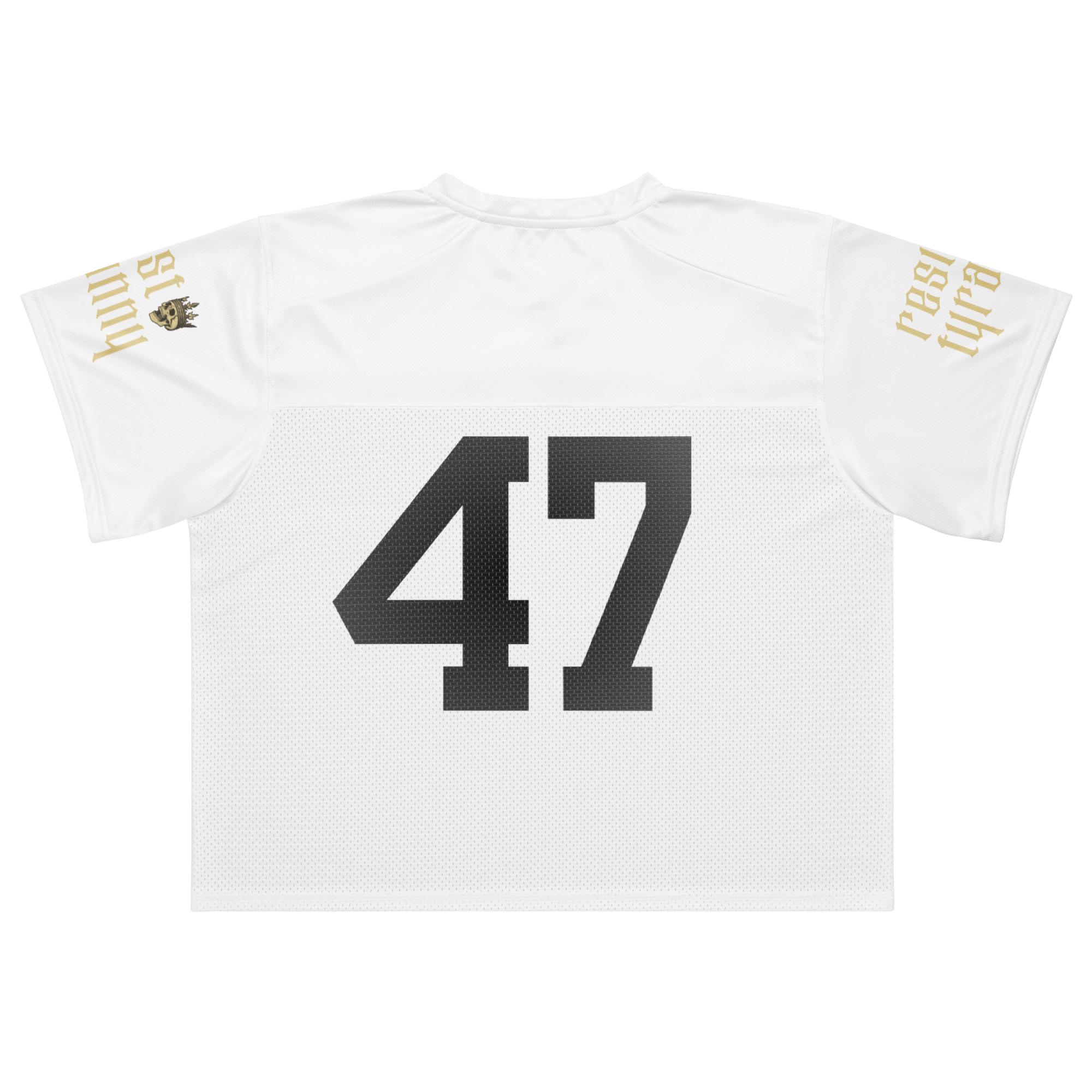 8647 Boxy Football Jersey | Anti Trump Political Statement