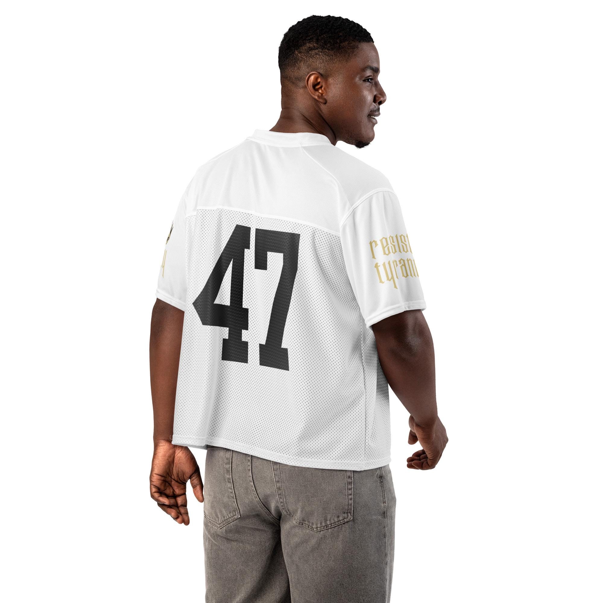 8647 Boxy Football Jersey | Anti Trump Political Statement