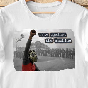 Rage Against the Machine Raised Fist T-Shirt – Protest and Resistance Graphic Tee