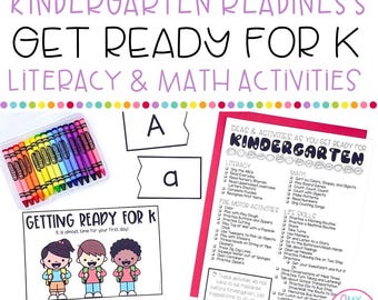 Kindergarten Readiness Summer Packet & Checklist | Pre-K Review Summer Packet