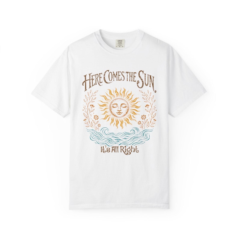 Boho Sun, Old School Rock Band Shirt, Comfort Colors, Trendy Tee, Retro Music Shirt, Concert Shirt, Vintage Rock Shirts, Gift Shirt image 11