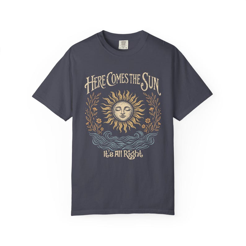 Boho Sun, Old School Rock Band Shirt, Comfort Colors, Trendy Tee, Retro Music Shirt, Concert Shirt, Vintage Rock Shirts, Gift Shirt image 5