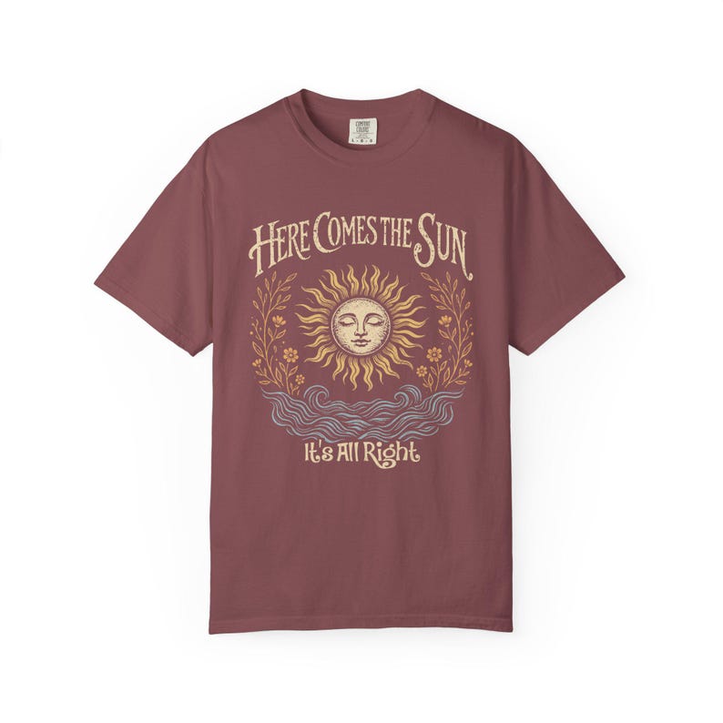 Boho Sun, Old School Rock Band Shirt, Comfort Colors, Trendy Tee, Retro Music Shirt, Concert Shirt, Vintage Rock Shirts, Gift Shirt image 7