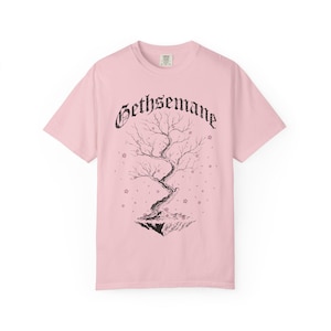 Dark Botanical, Graphic Tee, Gothic Tree, Cherry Blossom Shirt, Unisex Tee, Comfort Colors Tee, Gothic Clothing, Gift Shirt Blossom