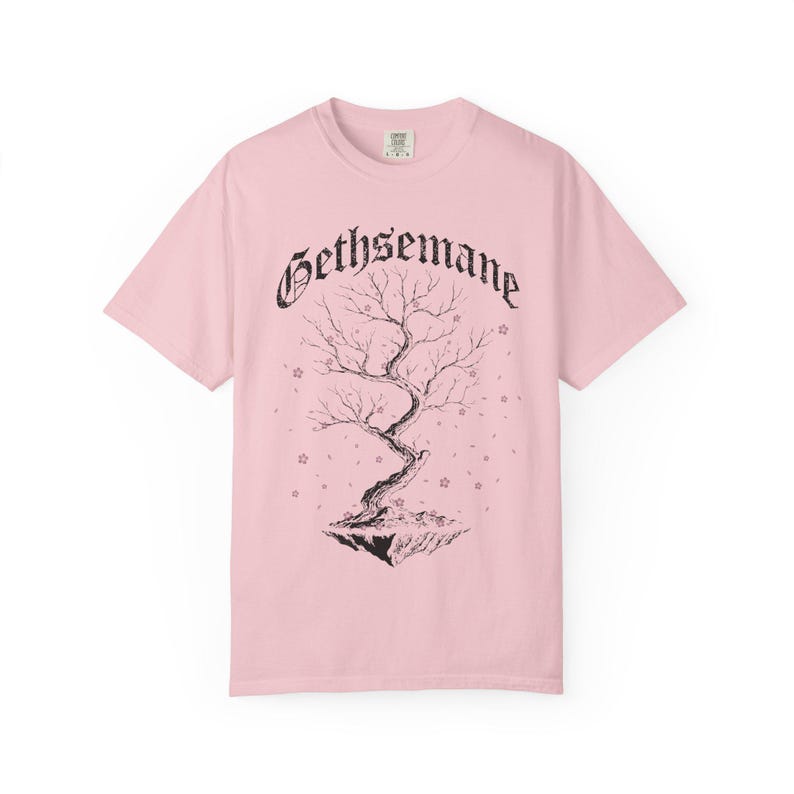 Dark Botanical, Graphic Tee, Gothic Tree, Cherry Blossom Shirt, Unisex Tee, Comfort Colors Tee, Gothic Clothing, Gift Shirt Blossom