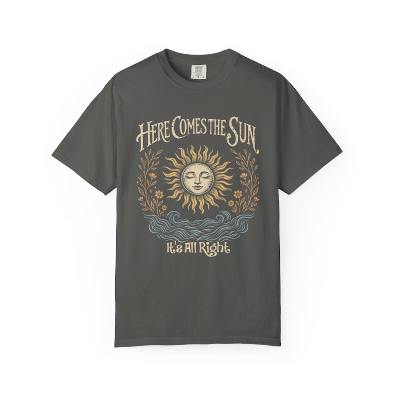 Boho Sun, Old School Rock Band Shirt, Comfort Colors, Trendy Tee, Retro Music Shirt, Concert Shirt, Vintage Rock Shirts, Gift Shirt image 3