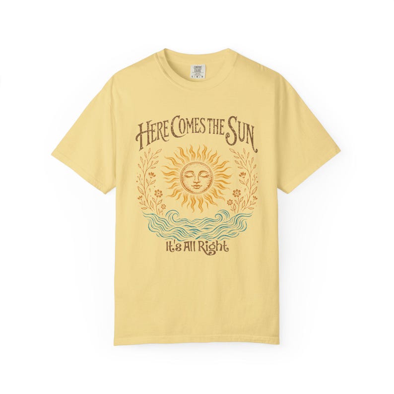 Boho Sun, Old School Rock Band Shirt, Comfort Colors, Trendy Tee, Retro Music Shirt, Concert Shirt, Vintage Rock Shirts, Gift Shirt image 13