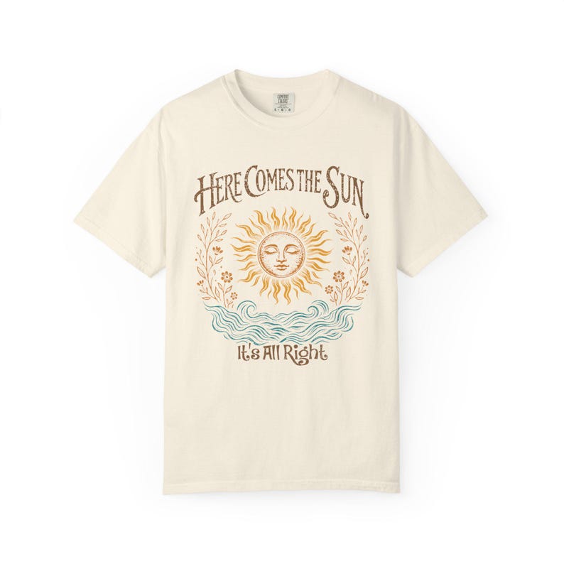 Boho Sun, Old School Rock Band Shirt, Comfort Colors, Trendy Tee, Retro Music Shirt, Concert Shirt, Vintage Rock Shirts, Gift Shirt image 12