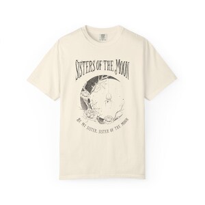 Sisters Of The Moon, Retro Rock Shirts, Moon Shirt, Sisterhood Gift, Unisex Tee Gift, Comfort Colors Tee, Rock Clothing image 8