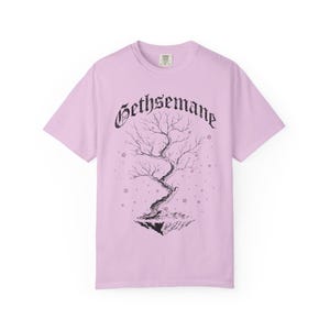 Dark Botanical, Graphic Tee, Gothic Tree, Cherry Blossom Shirt, Unisex Tee, Comfort Colors Tee, Gothic Clothing, Gift Shirt Orchid