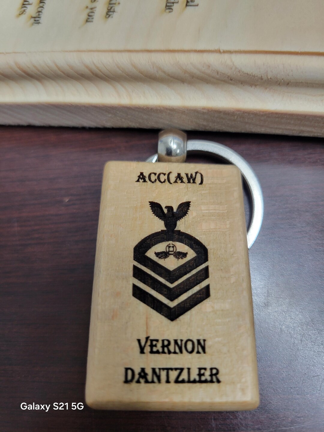 Custom Bamboo Keychains - Etsy