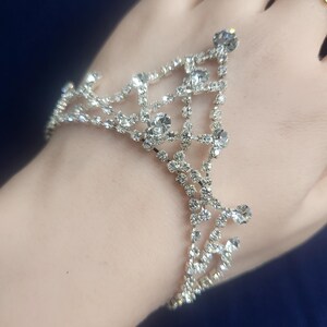 Rhinestone elegance bracelet