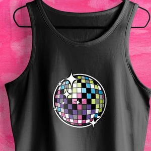 Shiny Disco Ball! - Dance Dance Mirror Ball - Men’s premium tank top
