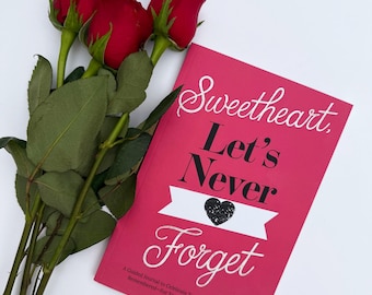 ¡Documenta tu historia de amor! Diario guiado para parejas, el regalo perfecto para bodas, aniversarios, despedidas de soltera y para parejas.